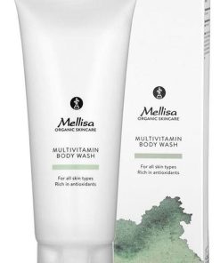Mellisa organic skincare multivitamin body wash for all skin types 200ml online shopping billigt tilbud shoppetur
