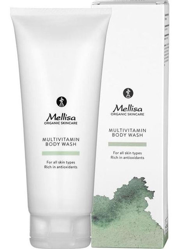 Mellisa organic skincare multivitamin body wash for all skin types 200ml online shopping billigt tilbud shoppetur