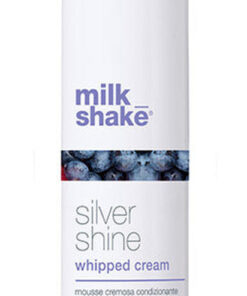 Milk_shake silver shine whipped cream conditioning mousse for blond or gray hair 200ml online shopping billigt tilbud shoppetur