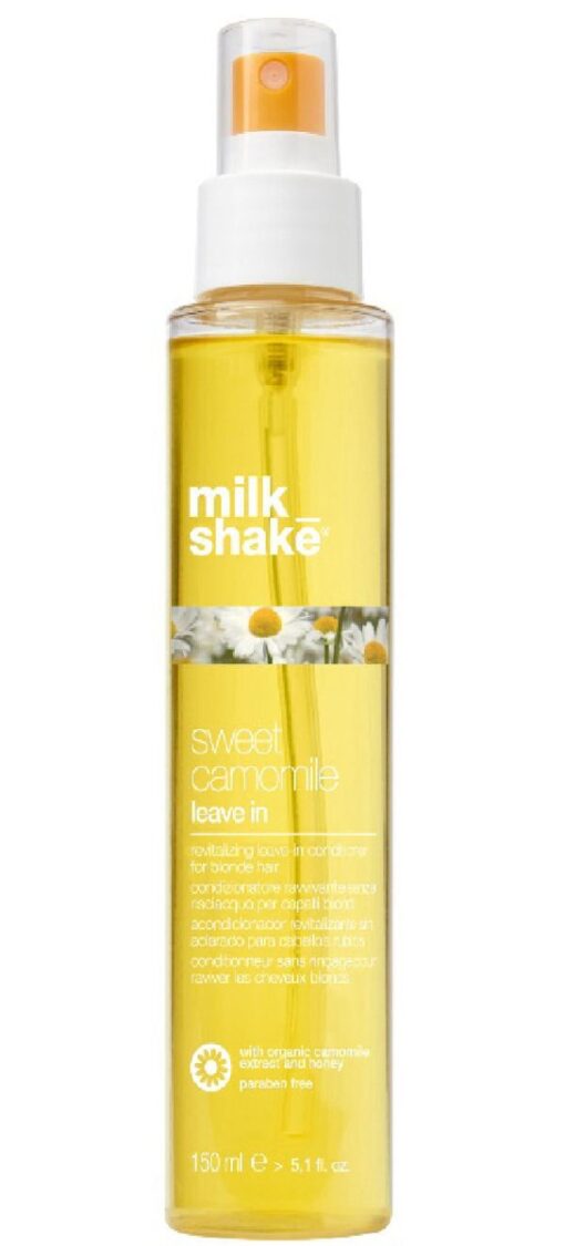 Milk_shake sweet camomile revitalizing leave-in conditioner for blonde hair 150ml online shopping billigt tilbud shoppetur