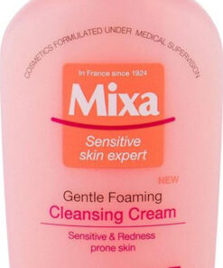 Mixa sensitive skin expert gentle foaming cleansing cream sweet almond oil 200ml online shopping billigt tilbud shoppetur