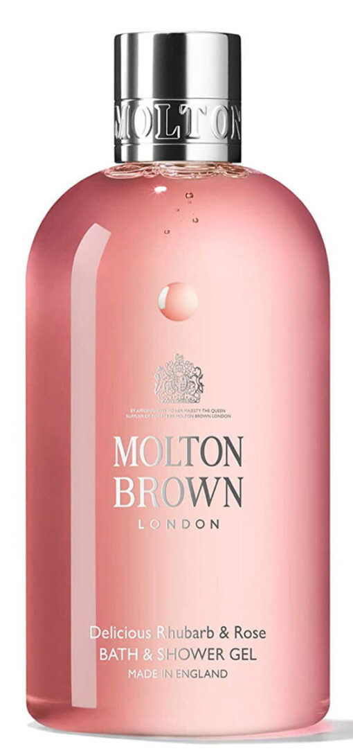 Molton brown london delicious rhubarb & rose bath & shower gel 300ml online shopping billigt tilbud shoppetur