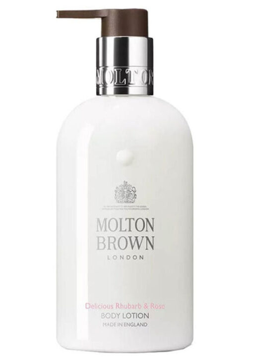 Molton brown london delicious rhubarb & rose body lotion 300ml online shopping billigt tilbud shoppetur