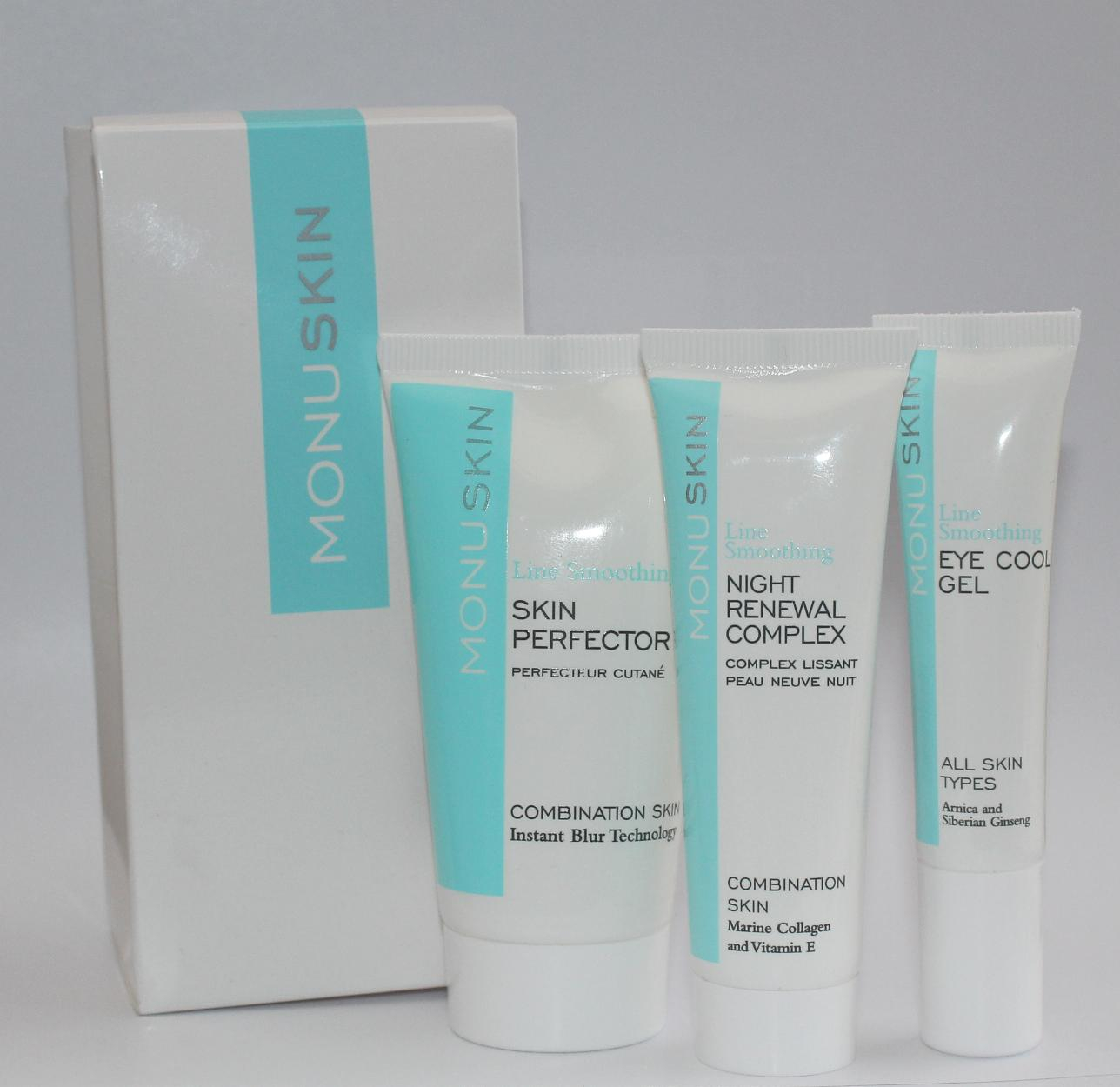 Monu Skin æske med 3 produkter online shopping billigt tilbud shoppetur