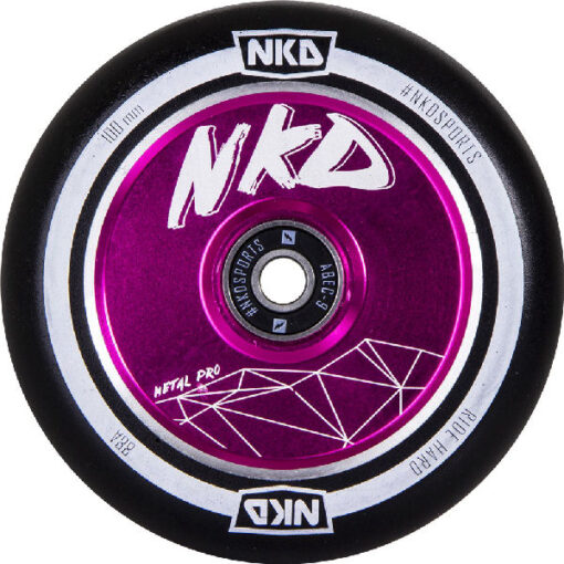 NKD metal pro wheel 100mm pink online shopping billigt tilbud shoppetur