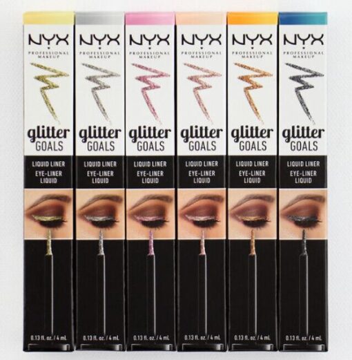 NYX glitter goals eyeliner liquid GGLEL03 quartzy 4ml online shopping billigt tilbud shoppetur