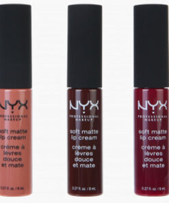 NYX soft matte lip cream set 14 3 stk 8ml online shopping billigt tilbud shoppetur