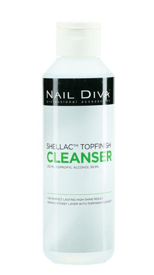 Nail diva topfinish cleanser 250ml online shopping billigt tilbud shoppetur