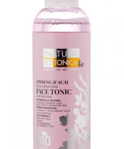 Natura estonica bio ginseng & acai rejuvenating face tonic 200ml online shopping billigt tilbud shoppetur