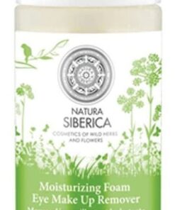 Natura siberica moisturizing foam eye make up remover 170ml online shopping billigt tilbud shoppetur