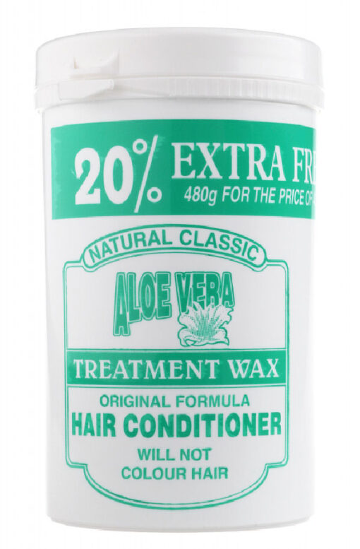 Natural classic aloe vera treatment wax original formula hair conditioner 480g online shopping billigt tilbud shoppetur