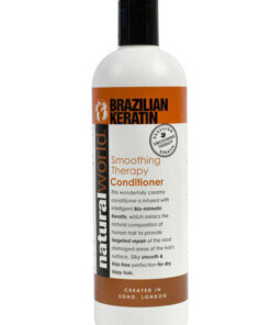 Natural world brazilian keratin smoothing therapy conditioner 500ml online shopping billigt tilbud shoppetur