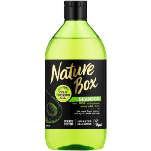 Nature box shampoo with 100% cold-pressed avocado oil 385ml online shopping billigt tilbud shoppetur