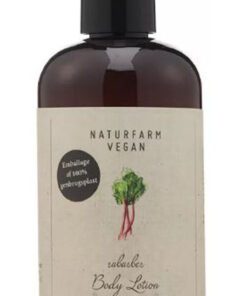 Naturfarm vegan rabarber body lotion fri for parfume 250ml online shopping billigt tilbud shoppetur