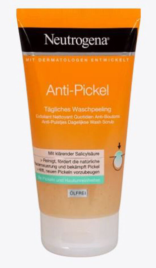 Neutrogena anti-pickel tägliches waschpeeling 150ml online shopping billigt tilbud shoppetur