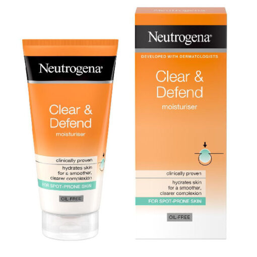 Neutrogena clear & defend moisturiser 50ml online shopping billigt tilbud shoppetur