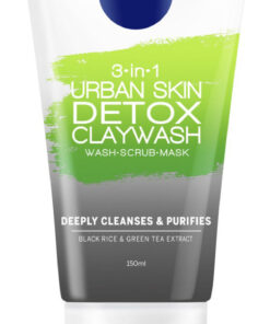 Nivea 3-in-1 urban skin detox claywash 150ml online shopping billigt tilbud shoppetur