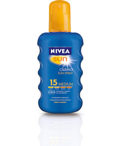 Nivea Caring sun spray SPF15 online shopping billigt tilbud shoppetur