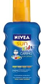 Nivea Sun childrens Sun Spray Medium 20 online shopping billigt tilbud shoppetur