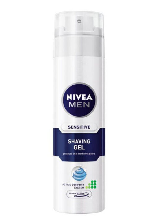 Nivea men sensitive shaving gel 200ml online shopping billigt tilbud shoppetur