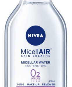 Nivea micellair skin breathe micellar cleansing water 3-in-1 make-up remover 400ml online shopping billigt tilbud shoppetur