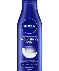 Nivea rich body lotion nourishing milk 250ml online shopping billigt tilbud shoppetur