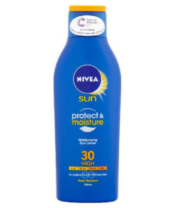 Nivea sun protect & moisture sun lotion 30 high 200ml online shopping billigt tilbud shoppetur