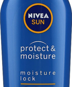 Nivea sun protect & moisture sun lotion moisture lock SPF20 medium 200ml online shopping billigt tilbud shoppetur