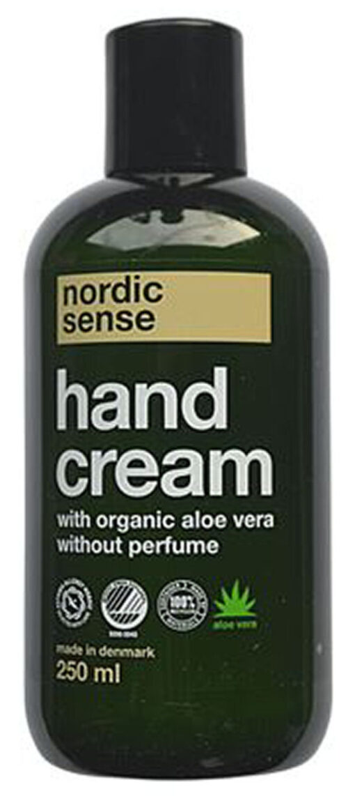 Nordic sense hand cream with organic aloe vera 250ml online shopping billigt tilbud shoppetur