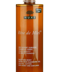 Nuxe paris réve de miel face and body ultra-rich cleansing gel 400ml online shopping billigt tilbud shoppetur