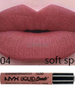 Nyx liquid suede cream lipstick LSCL 04 soft-spoken 4ml online shopping billigt tilbud shoppetur