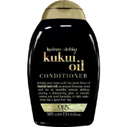 OGX hydrate & defrizz kukui oil conditioner 385ml online shopping billigt tilbud shoppetur