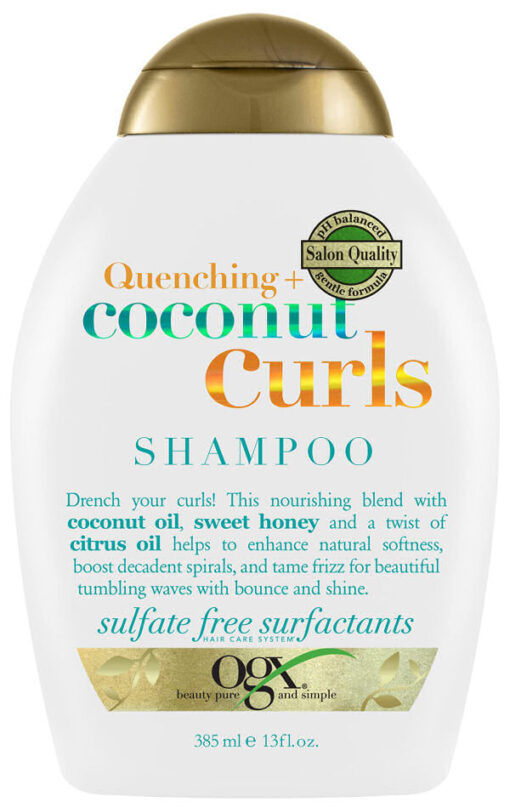 OGX quenching + coconut curls shampoo 385ml online shopping billigt tilbud shoppetur