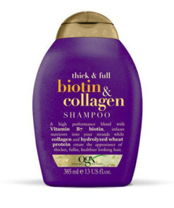 OGX thick & full biotin & collagen shampoo 385ml online shopping billigt tilbud shoppetur