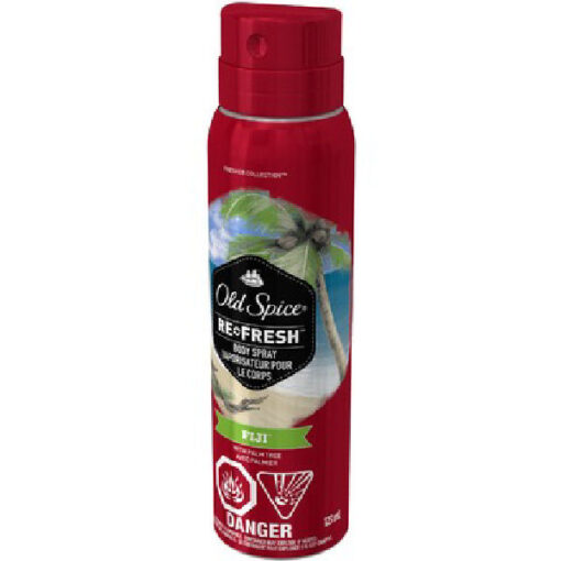 Old spice re fresh body spray fiji 123ml online shopping billigt tilbud shoppetur