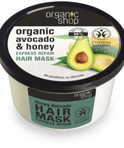 Organic shop avocado & honey express repair hair mask 250ml online shopping billigt tilbud shoppetur