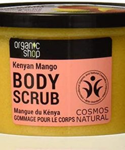 Organic shop kenyan mango body scrub 250ml online shopping billigt tilbud shoppetur