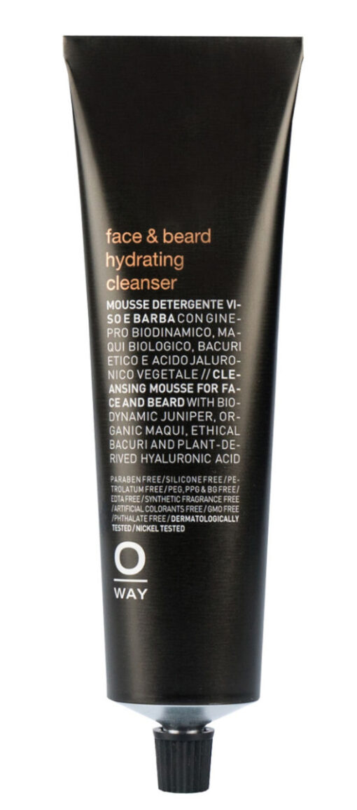 Oway face & beard hydrating cleanser 150ml online shopping billigt tilbud shoppetur