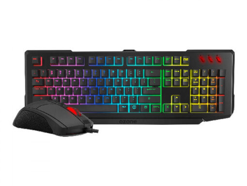 Ozone doubletap gaming keyboard & mouse combo online shopping billigt tilbud shoppetur