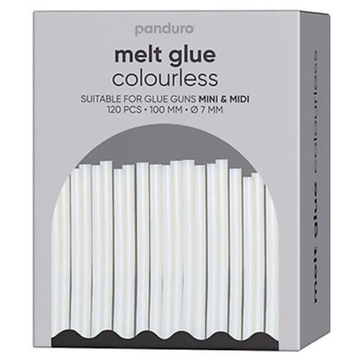 Panduro melt glue colourless 100mm Ø10mm 50 stk. online shopping billigt tilbud shoppetur