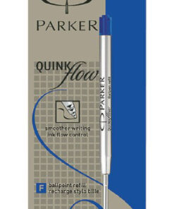 Parker quink flow ballpoint refill fine point blue online shopping billigt tilbud shoppetur