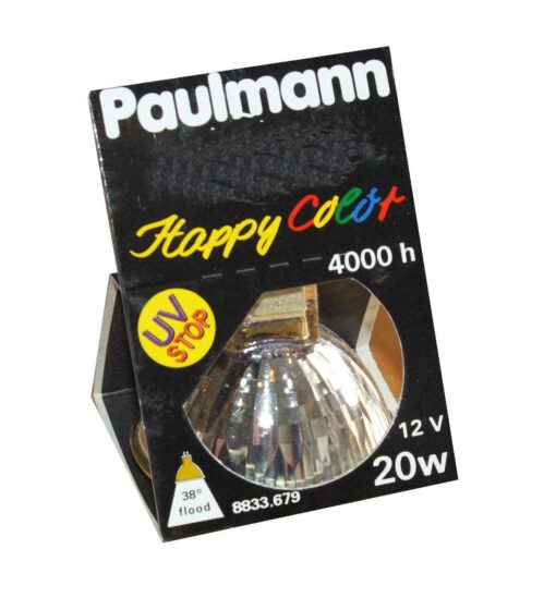 Paulmann halogen happy color GU 5.3 12V 20W 38Gr. Ø51mm online shopping billigt tilbud shoppetur