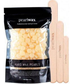 Pearlwax hard wax beans honey 100g online shopping billigt tilbud shoppetur