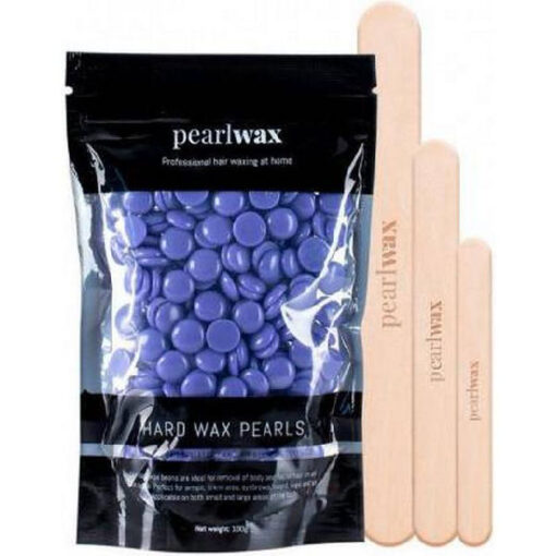 Pearlwax hard wax beans lavender 100g online shopping billigt tilbud shoppetur