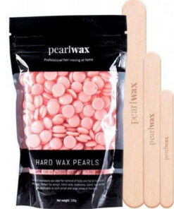 Pearlwax hard wax beans rose 100g online shopping billigt tilbud shoppetur