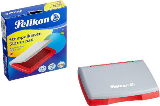 Pelikan stamp pad 5x7cm rød online shopping billigt tilbud shoppetur