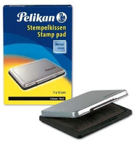 Pelikan stamp pad 7x11cm sort online shopping billigt tilbud shoppetur