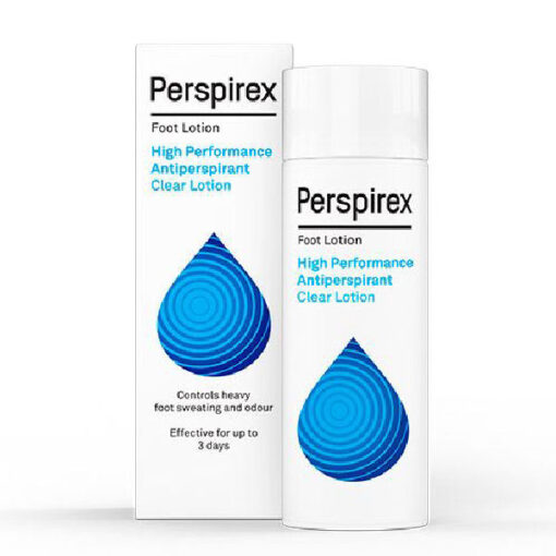 Perspirex foot lotion high performance antiperspirant clear lotion 100ml online shopping billigt tilbud shoppetur