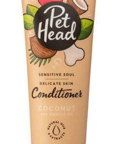 Pet head sensitive soul delicate skin conditioner with marula oil 250ml online shopping billigt tilbud shoppetur