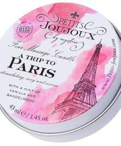 Petits joujoux fine massage candle a trip to paris 43ml online shopping billigt tilbud shoppetur